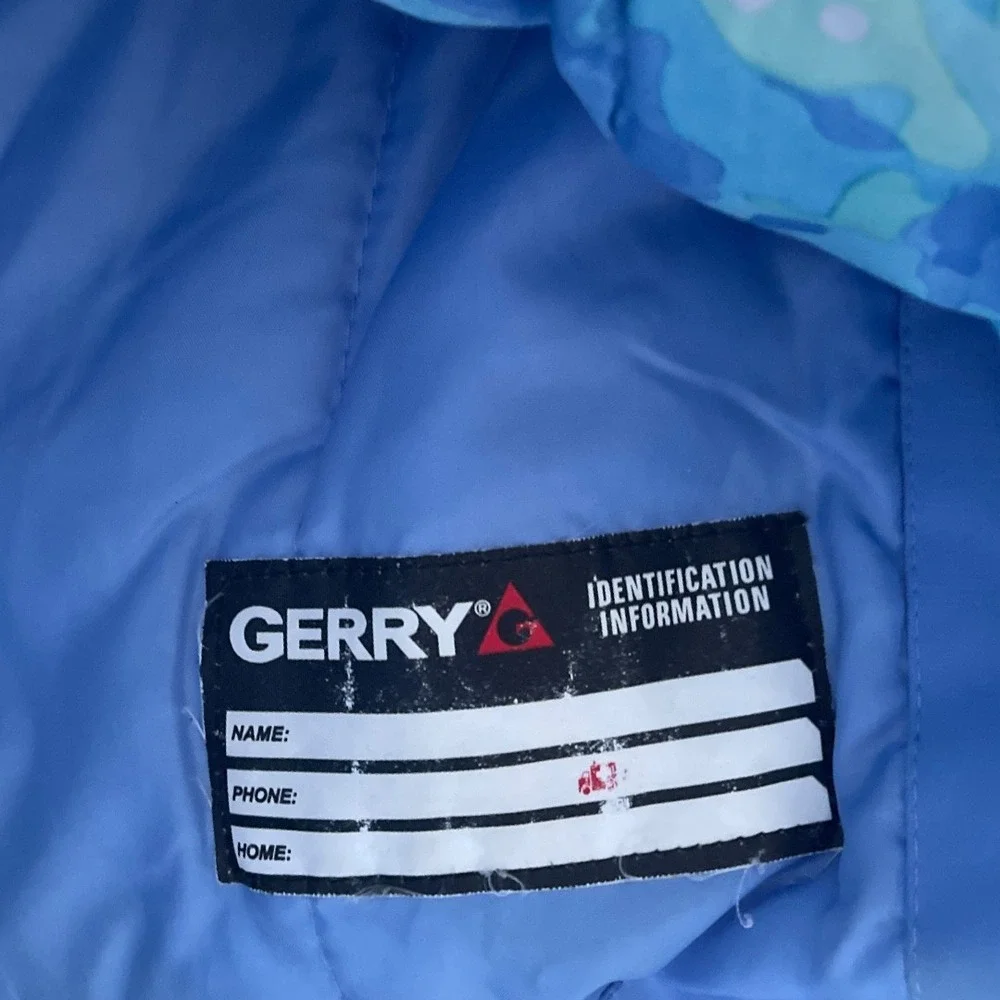 Gerry Youth 3 in 1 Systems Ski Jacket‎ Light Blue Girls Size 14 16